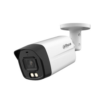 Cámara Bullet HDCVI Dahua® 2MP 2.8mm IR40 Smart Dual Light Mic IP67 - DH-HAC-HFW1200TLM-IL-A-0280B
